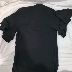 Black mid thigh formal dress